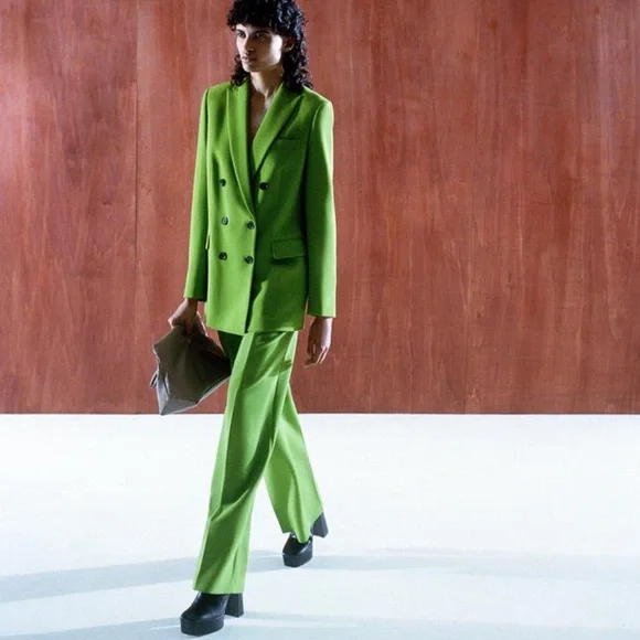 Zara Tailored blazer with buttons - Picture 4 of 6